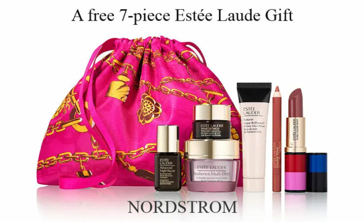    Estee Lauder 7 Pc Gift Purchase Nordstrom 740x451 