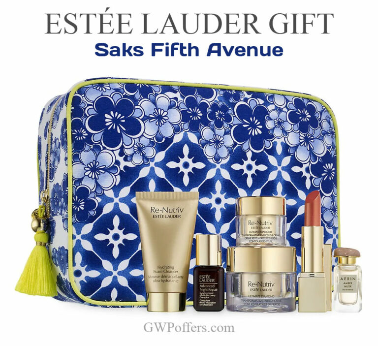 Estée Lauder gifts with purchase January 2024