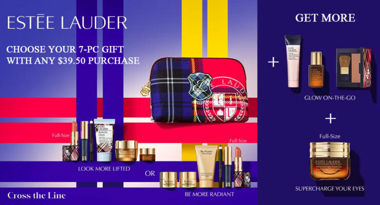 Estée Lauder gifts with purchase - January 2024