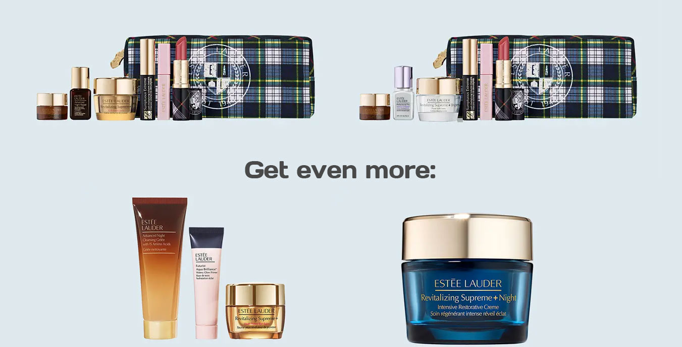 Estée Lauder gifts with purchase January 2024