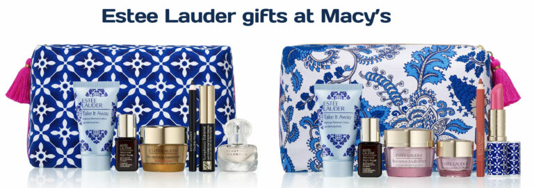 Estée Lauder gifts with purchase - January 2024