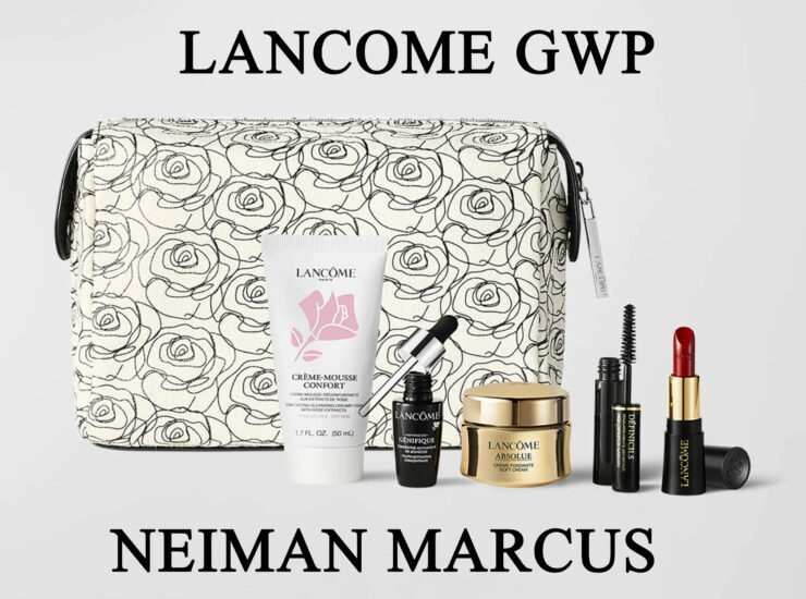 6 piece Lancome gift at Neiman Marcus