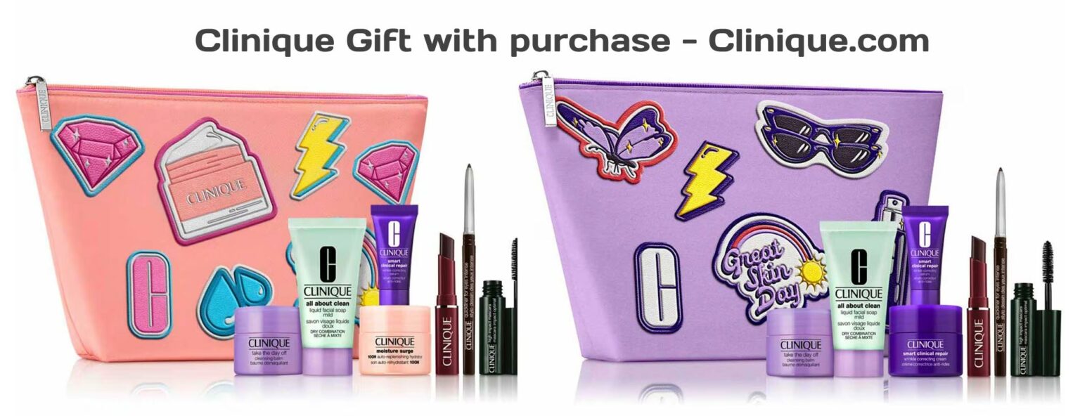 Clinique Gifts with Purchase April 2024