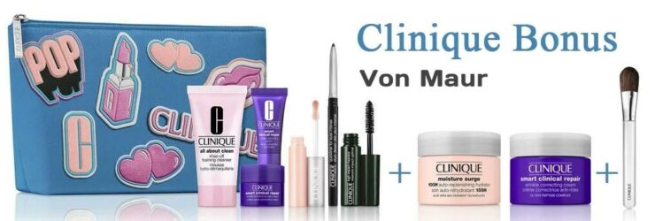 Clinique free gift at Von Maur in spring 2024