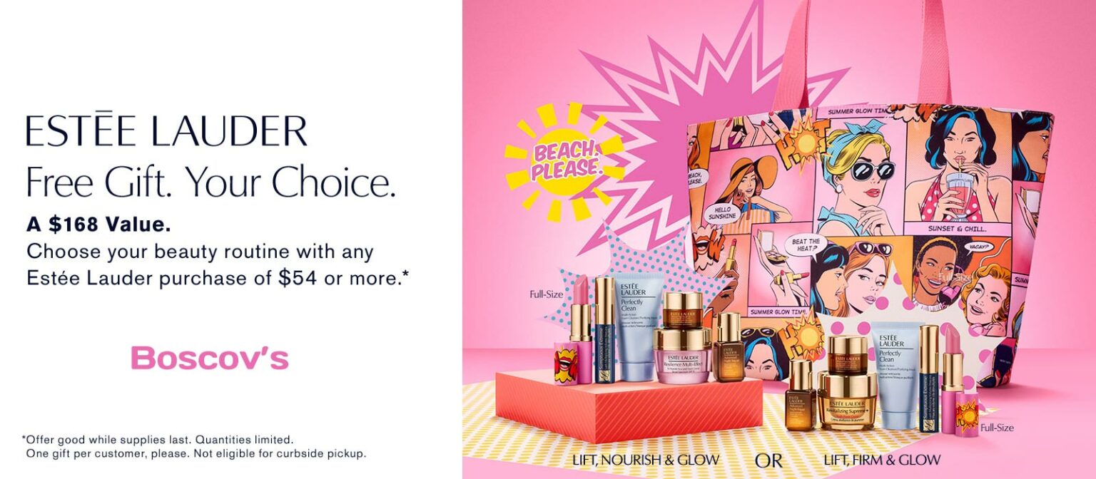 List of Estée Lauder gifts with purchase July 2024