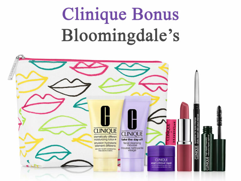 Clinique 7-piece gift with purchase at Bloomingdale's